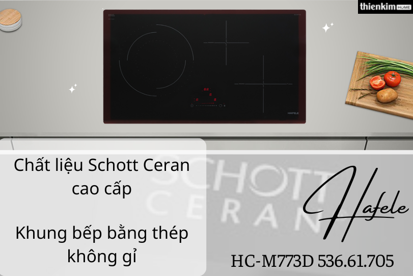 Bếp điện từ Hafele HC-M773D 536.61.705 cao cấp bắt mắt